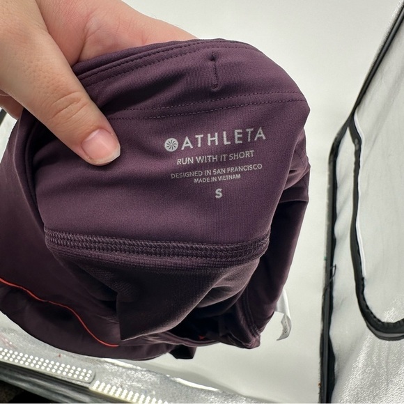 Athleta Women's Purple and Orange Shorts Size Small
Clemson colors (AS IS) - Picture 3 of 6